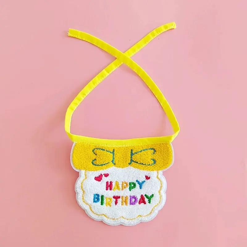 Yellow HBD Bib (Medium)