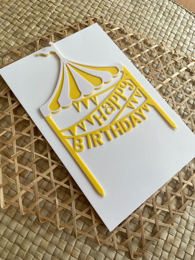 Carnival Cake Topper