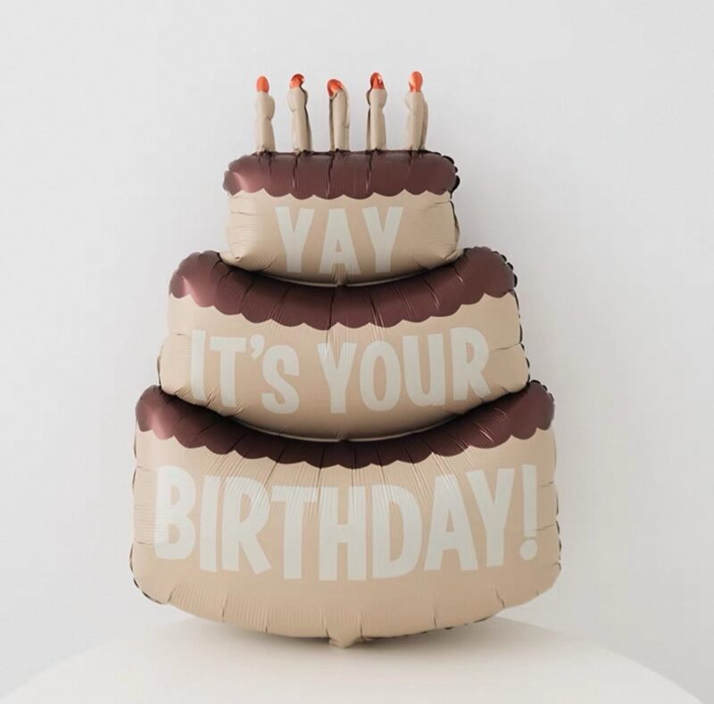 Candle Cake Balloon