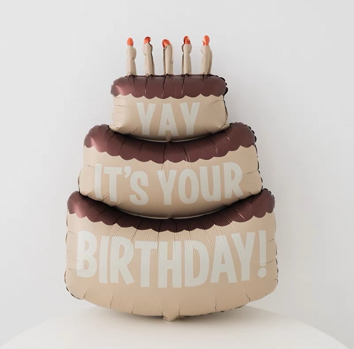 Candle Cake Balloon